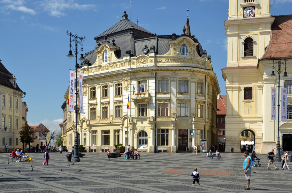 Sibiu - Hermannstadt, Romania by Mitshu