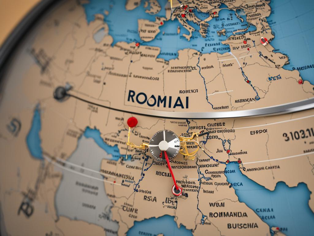 Weltzeituhr und Zeitunterschied zu Rumänien