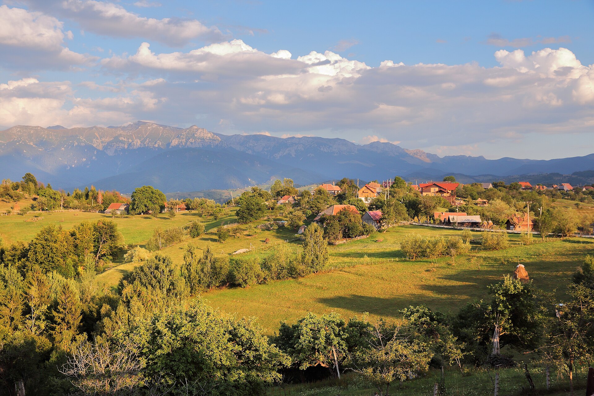 Dorf Măgura am Nationalpark Piatra Craiului