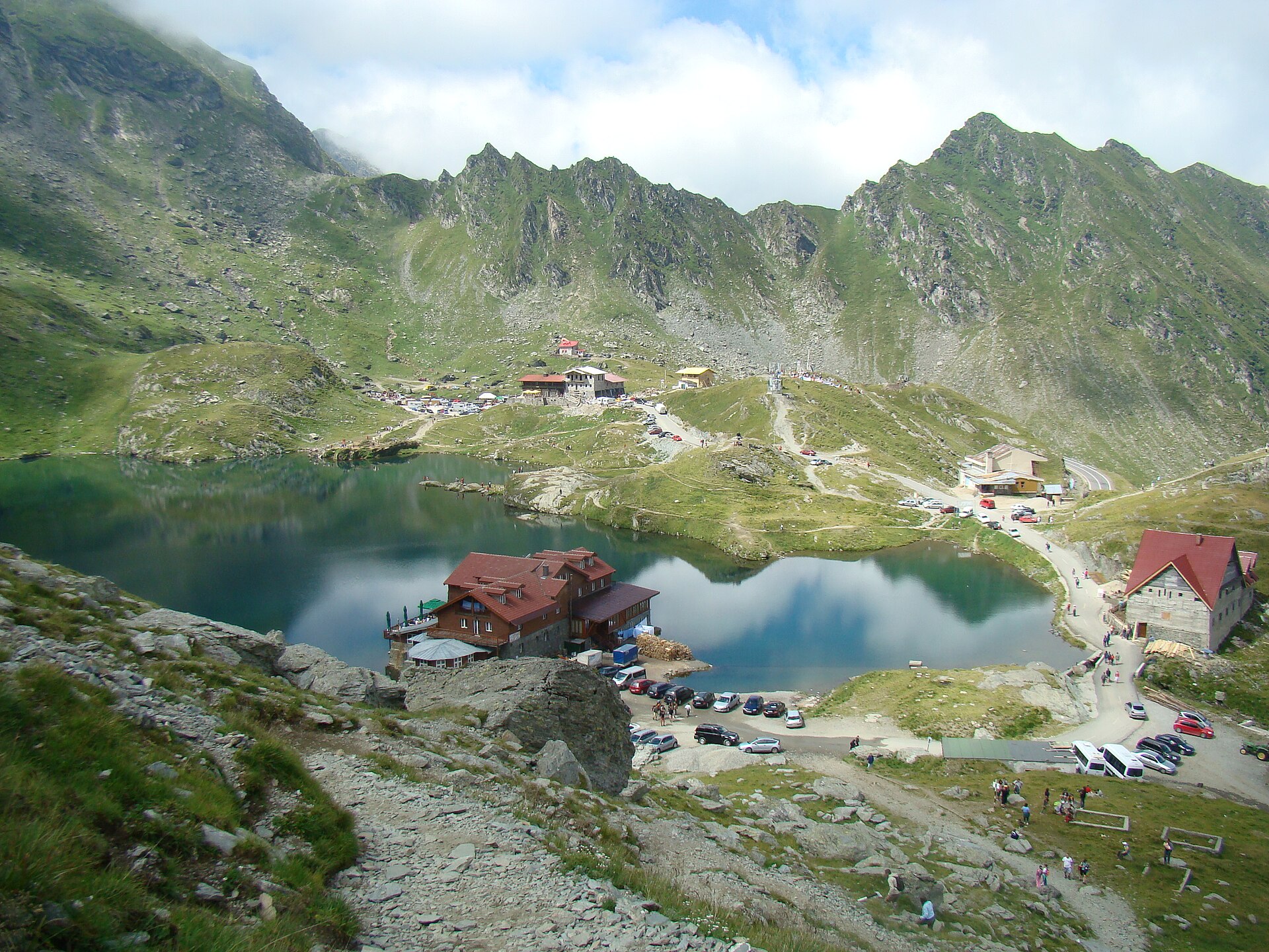 Bâlea-See im Făgăraș-Gebirge