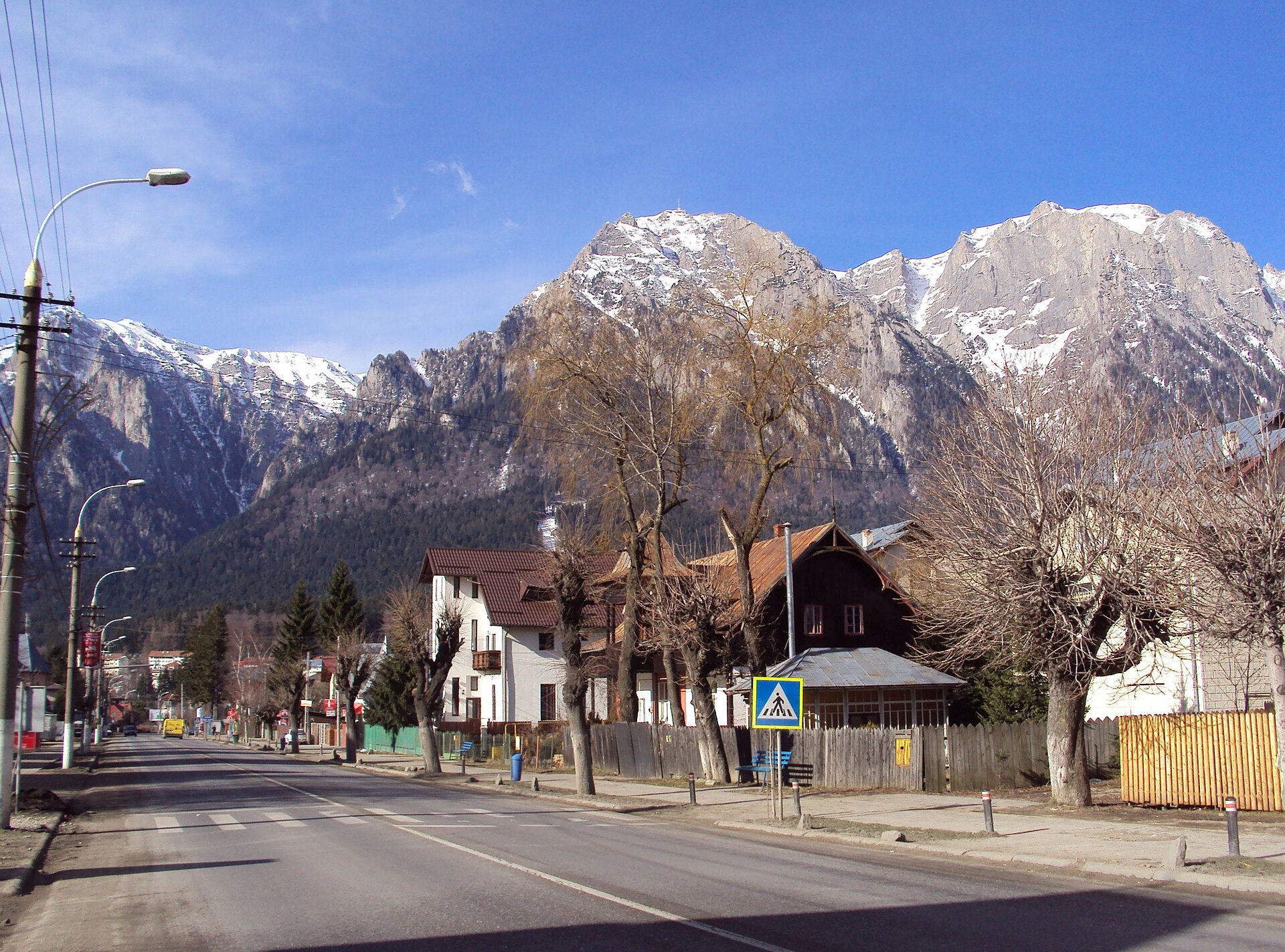 Nationalstraße DN1 bei Bușteni