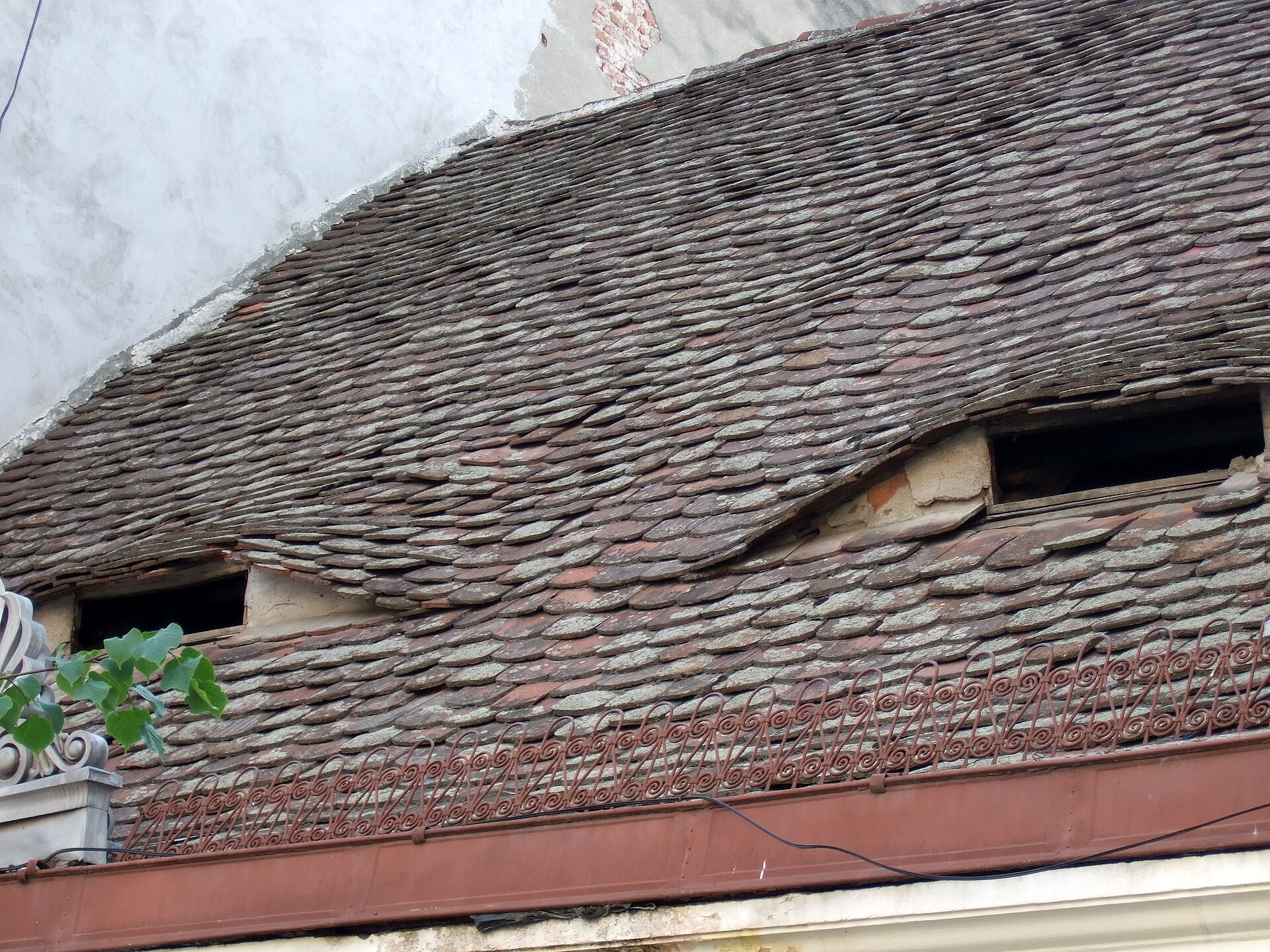 Dach mit den Augen von Sibiu