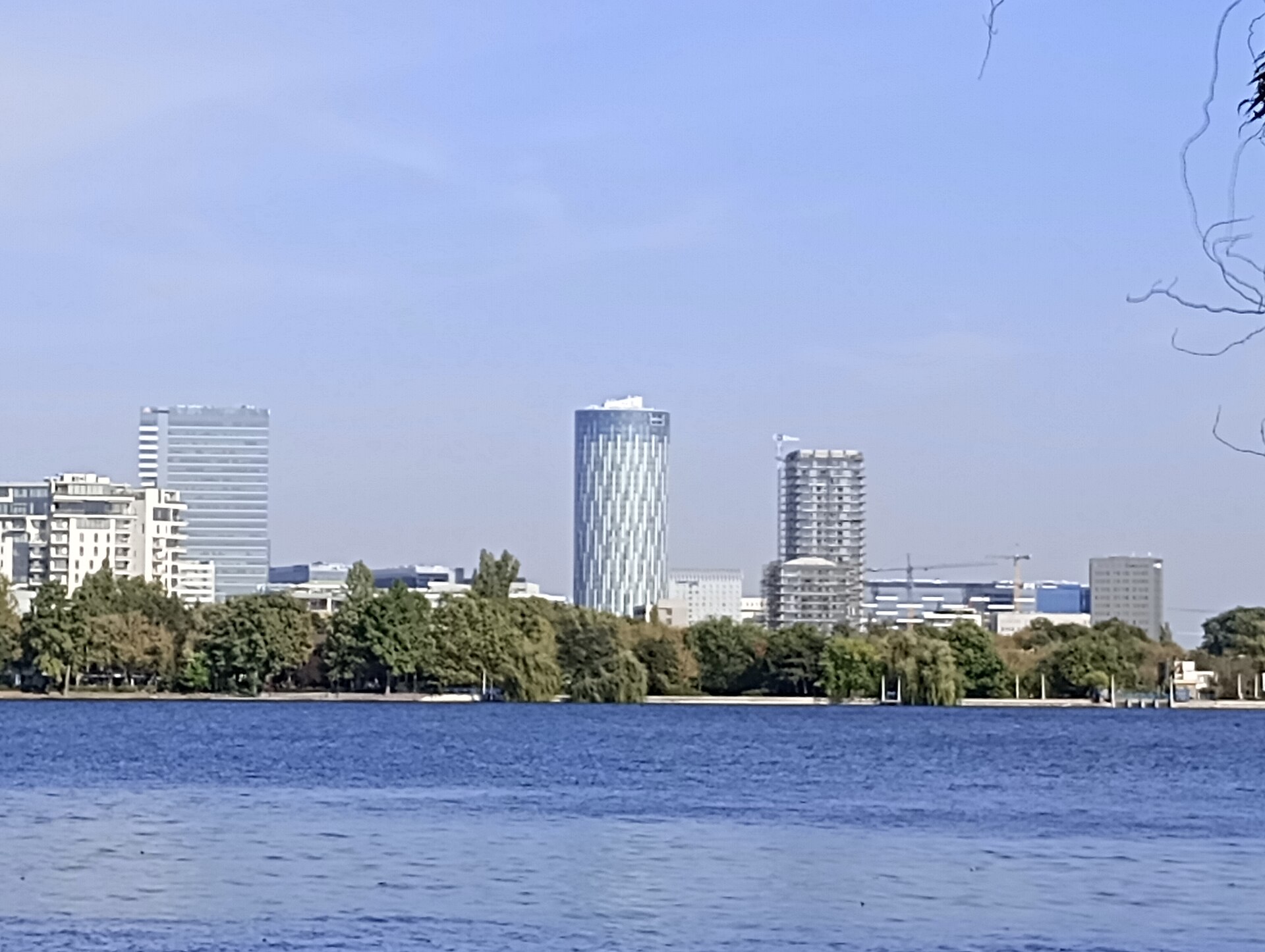 Bürotürme im Norden von Bukarest