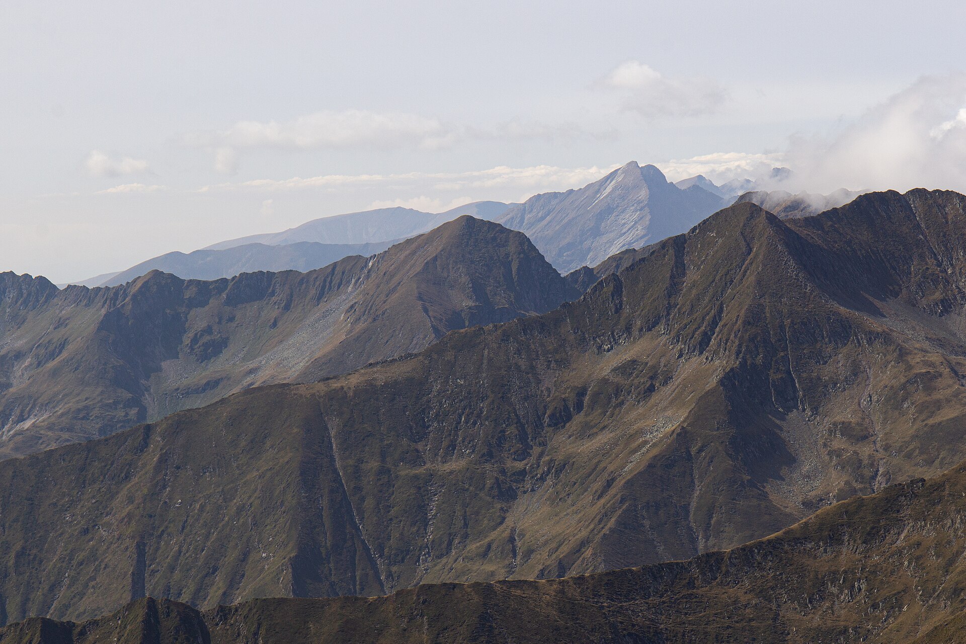 Făgăraș-Gebirge in den Südkarpaten