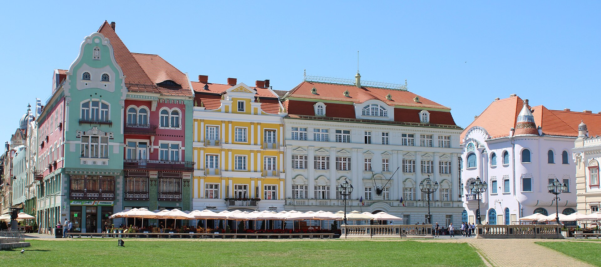 Domplatz (Piața Unirii) in Timișoara